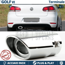 Terminale scarico ovale - 1x, di