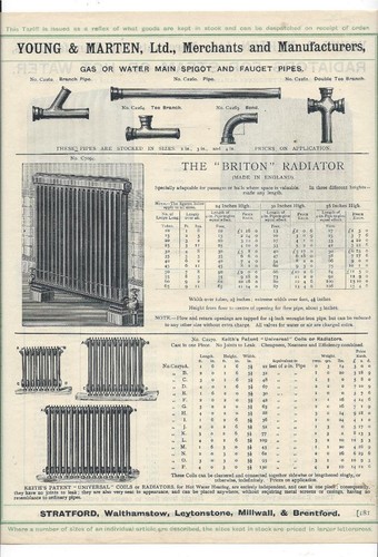Vintage architectural advert - architectural,