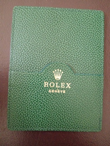 Rolex porta garanzia