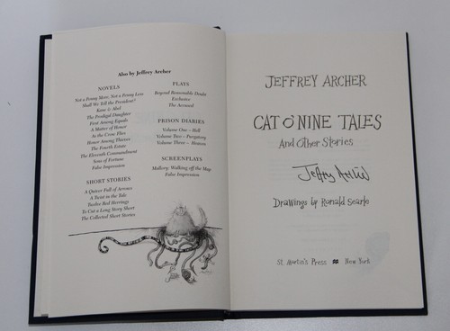 Jeffrey archer signed - jeffrey,
