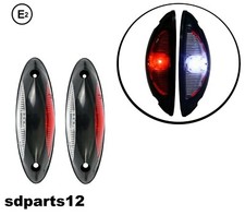 2x Fanale Luce Ingombro Bianco