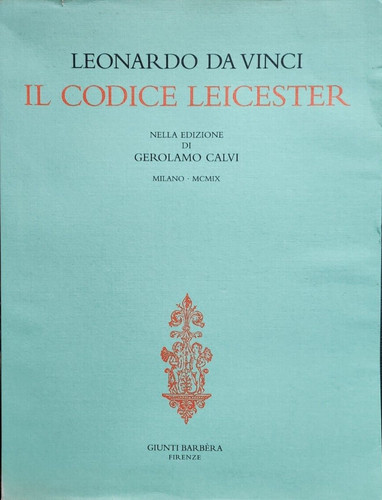 Codice leicester leonardo - codice,
