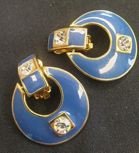 Coppia orecchini antichi clip - antichi,