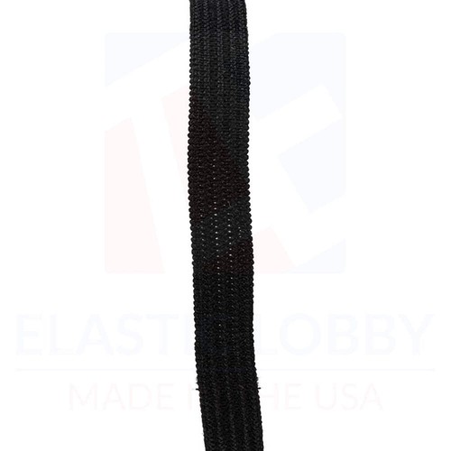 Elastico maglia nero - a,