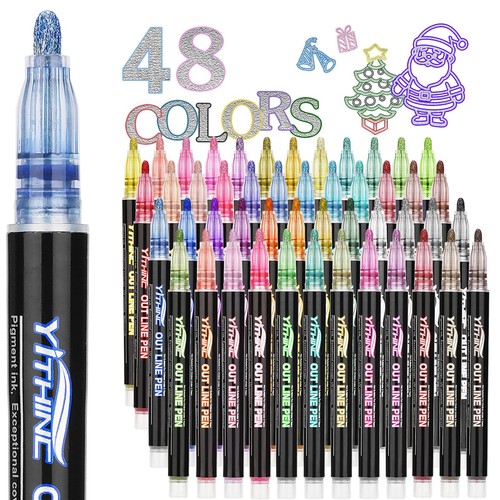 Outline shimmer markers tween - outline,