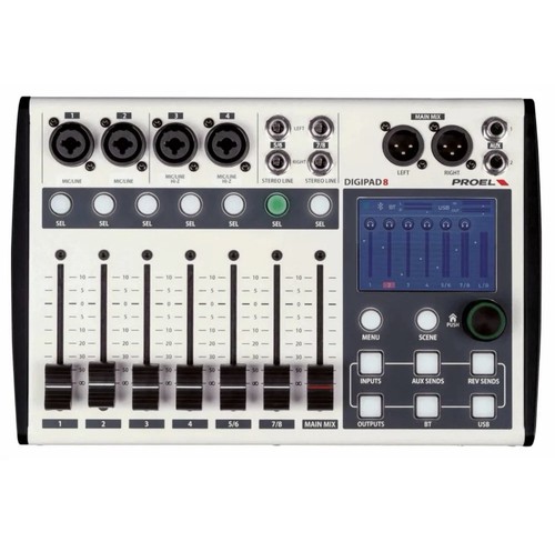 Proel digipad8 channel - digipad8, 8-channel