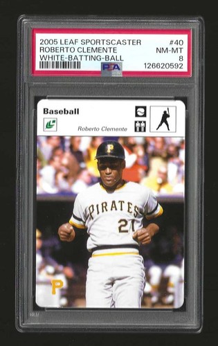 2005 leaf sportscaster - 2005, roberto