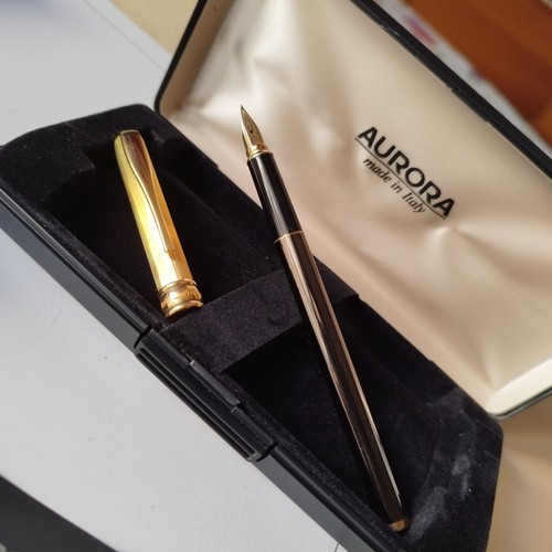 Penna stilografica aurora nera - stilografica,