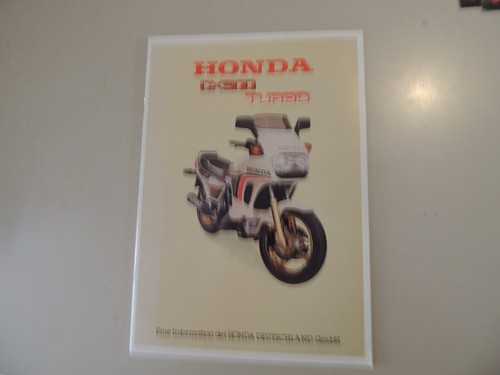 Honda 500 turbo depliant - cx,