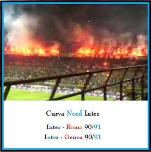 Tifo curva nord inter - tifo,