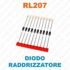 RL207 DIODO RADDRIZZATORE 100V