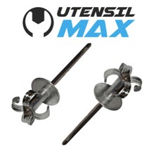 RIVETTI A FIORE IN ALLUMINIO TESTA LARGA 14mm - DIAMETRO 4,8