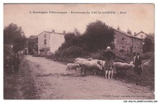 CAR-AFQP4-0194-63 - Dintorni Di Vic-Le-Comte - Bergères - Mappa Militare