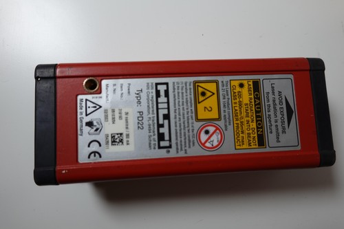 Hilti pd22 red laser - laser, distance