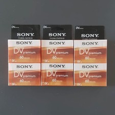 6 Cassette Video Mini DV SONY