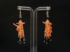 Orecchini donna corallo - , rosso