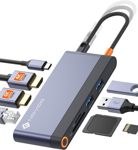 Docking station usb dual - c,