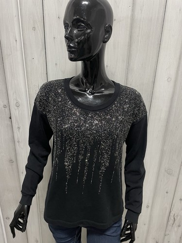 Felpa donna liu milano nera - liu,