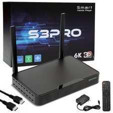 SuperBox S3 Pro 6K Android TV Box | Doppio WiFi | Telecomando Vocale | Streaming IPTV