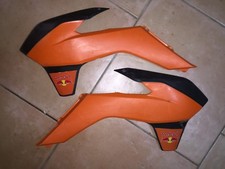 CARENE FIANCHETTI ANTERIORI RADIATORE KTM EXC PLASTICHE 2014-2015 Originale
