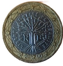 monedas euros: 1€ Francia