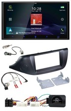 JVC USB Bluetooth 2DIN DAB volante autoradio per Kia Ceed dal 2012 nero senza S