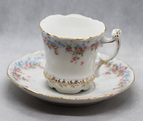 Tazza piattino porcellana - e, in