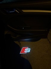 Logo audi luci porta - s,