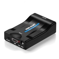 Convertitore HDMI a Scart Adattatore Convertitore AV Scaler Converter 1080P HDTV Video