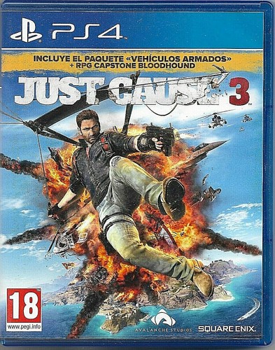 Just cause ps4 fisico pal - 3., ps4.