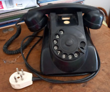 Antico Telefono HEEMAF PTT Poste 1965 bachelite vintage con spina PTT ERICSSON