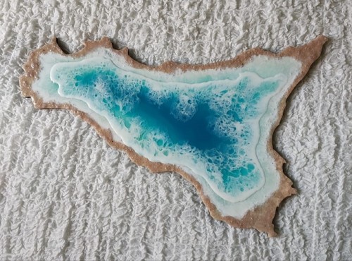 Sicilia resina colori - sicilia, e