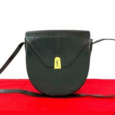 Borsa a tracolla Yves Saint Laurent in pelle nera chiusura magnetica...
