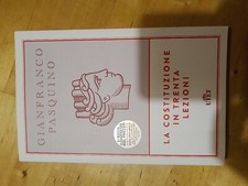 9788851134921 La Costituzione in trenta lezioni - Gianfranco Pasquin UTET 2016
