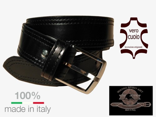 Cintura pelle cuoio toro - in, di