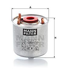 Mann filter filtro carburante - mann-filter,