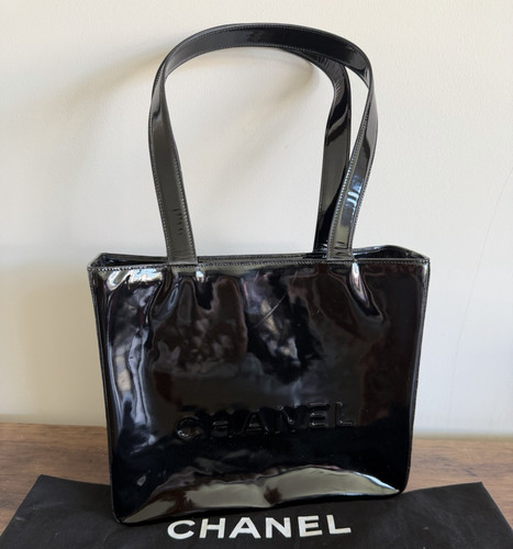 Borsa chanel nera vernice - chanel,