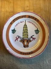 piatto Buon ricordo Rist Borsa Novara filetti 5 F 1971 seconda emissione