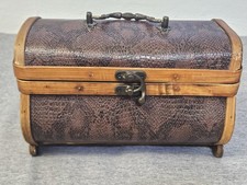Wooden Treasure Chest Trunk