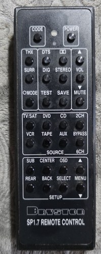 Telecomando bryston sp1 - telecomando,