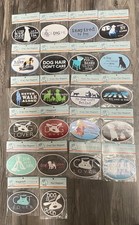 Il cane è buono magneti ovali