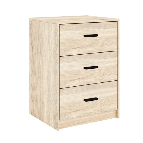 Comodino moderno rovere - , 3
