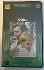 Warner Home Video SPHINX (1981) Adult Drama Adventure Clamshell VHS