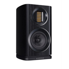 WHARFEDALE EVO 4.1 BLACK COPPIA DI CASSE ACUSTICHE NERE DA SCAFFALE /STAND NUOVE