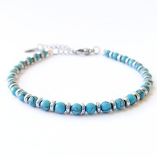 Bracciale da Uomo con Pietre