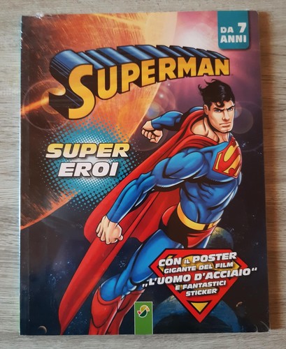 Superman super eroi poster