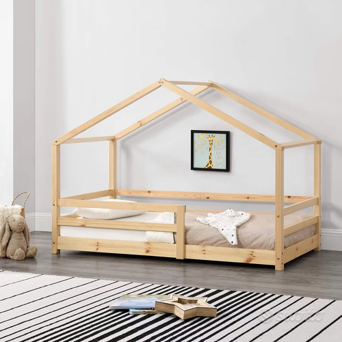 Lettino casetta legno - lettino,