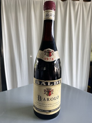 Vino 1978 barolo baldi - 1978,