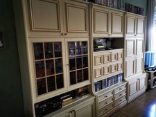 Elegante Mobile Soggiorno in Legno Massello – Stile Classico, Ottime Condizioni