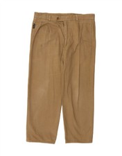 TRUSSARDI Pantalone chino uomo pegged IT 54 2XL W40 L27 beige cotone JY09
